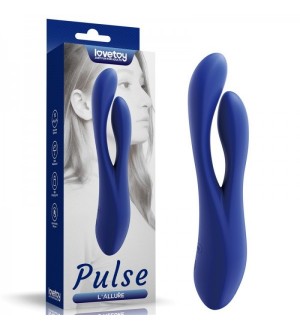 Vibrador punto G y clitoris de silicona - L'Allure Pulse