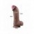 Dildo realista de silicona de 11 inch con ventosa Dual Layered XXL