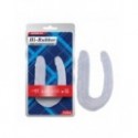 Dildo doble punta de de PVC de 13 Inch Dildo-Clear
