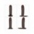 Dildo realista con arnés - Ingen 9 inch - Enhanced Set Talla XS/S/M (Black)