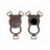 Dildo realista con arnés - Ingen 9 inch Enhanced Set Talla L/XL/2XL (Black)