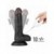 Dildo vibrador de TPE con arnés - Vibrating Easy Strapon Set 7.0 inch Black
