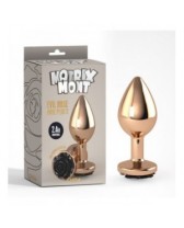 Plug anal de metal con adorno de rosa Evil Rose Anal Plug S