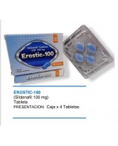 Potenciador masculino en tabletas Sildenafil 100 mg