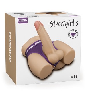 Masturbador femenino o masculino cadera con dildo Streetgirls No. 14