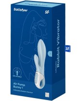 Vibrador Rabbit inflable Satisfyer Air Pump Bunny 1
