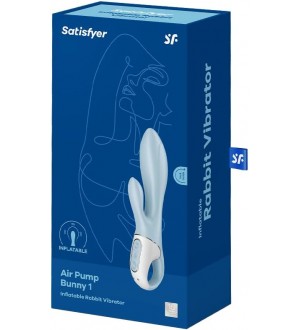 Vibrador Rabbit inflable Satisfyer Air Pump Bunny 1