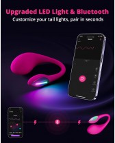 Lovense LUSH 4 Vibrador de huevo Bluetooth para punto G por app