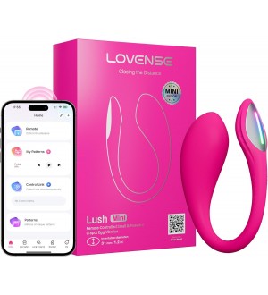 LUSH MNII - Vibrador mini de huevo para el punto G con app