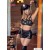 Traje de fantasía o disfraz erótico de Policía sensual de 6 piezas