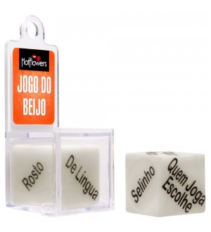 Juego de dados Individuales "Jogo do Beijo"
