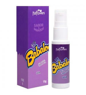 Gel Vibrador Besable Helado Babaloo 15g Hot Flowers para sexo oral