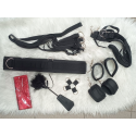 Set BDSM o Juego bondage de restricción para cama de 8 piezas