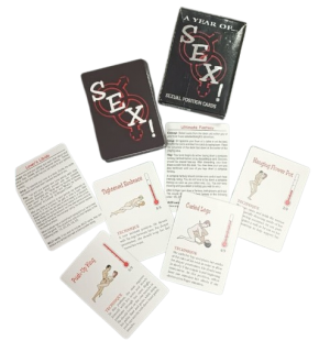 Juego de cartas a year of sex! Juego de posiciones para pareja