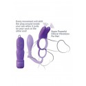 Anillo vibrador de pene con plug anal Fantasy C-Ringz Ass-Gasm Cock Ring