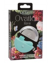 Estimulador de clítoris discreto y recargable Ovation Rave Flickering