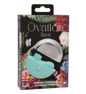 Estimulador de clítoris discreto y recargable Ovation Rave Flickering