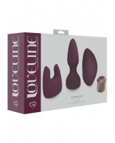 Set LoveLine Ultimate Kit de balita vibradora con 3 fundas