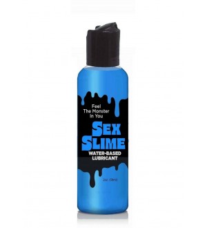Lubricante íntimo de colores Sex Slime Water Based Lubricant 2oz - Blue