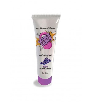 Lubricante saborizado lamible Smack Tarts Lickable Lube 2oz - Sour Grape