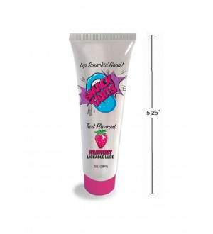 Lubricante saborizado lamible Smack Tarts Lickable Lube 2oz - Sour Strawberry