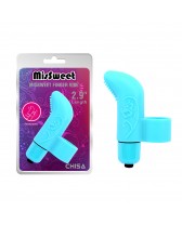 Mini vibrador de dedo MisSweet Finger Vibe-Blue