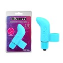 Mini vibrador de dedo MisSweet Finger Vibe-Blue