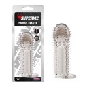 Funda de pene con textura Nubby Sleeve-Grey