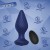 Vibrador plug anal con control remoto Spiral Plug