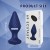 Vibrador plug anal con control remoto Spiral Plug