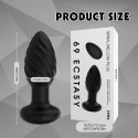Vibrador plug anal con control remoto Spiral Mellow Plug
