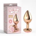 Plug anal metálico con rosa Spark Rose Anal Plug M