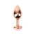 Plug anal metálico con rosa Spark Rose Anal Plug M