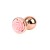 Plug anal metálico con rosa Spark Rose Anal Plug M
