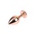 Plug anal metálico con rosa Spark Rose Anal Plug M