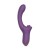 Vibrador dual rabbit con succión recargable Sucking Vibrator-Purple