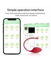 Vibrador de punto G recargable con App - Cupid Love Egg