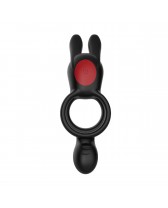 Anillo Vibrador de pene recargable con control - Dual Rabbit Vibrating Cock Ring