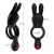 Anillo Vibrador de pene recargable con control - Dual Rabbit Vibrating Cock Ring