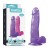 Dildo con ventosa 8 pulg. Jelly Studs Crystal Dildo Large