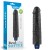Dildo vibrador 9.5 pulg. REAL SOFTEE Rechargeable Vibrating Dildo(Black)