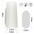 Funda de pene vibradora - Vibrating Ridge Knights Ring (White)