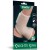 Funda de pene vibradora - Vibrating Silk Knights Ring with Scrotum Sleeve (White)