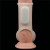 Funda de pene vibradora - Vibrating Silk Knights Ring with Scrotum Sleeve (White)