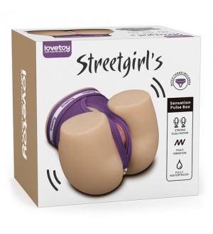 Masturbador masculino Streetgirl's Dual Motor Sensation Pulse