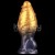 Dildo alienigena con ventosa 7.5 pulg. Dual Density Silicone Inflatable Dildo