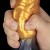 Dildo alienigena con ventosa 7.5 pulg. Dual Density Silicone Inflatable Dildo
