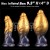Dildo alienigena con ventosa 7.5 pulg. Dual Density Silicone Inflatable Dildo