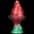 Dildo alienigena con ventosa 7.5 pulg. Dual Density Silicone Inflatable Dildo