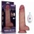 Vibrador realista con ventosa 8.5 pulg. Vibrating Sliding Skin Pro II Silicone Dong